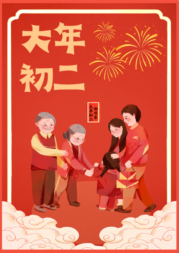正月初二，回娘家！